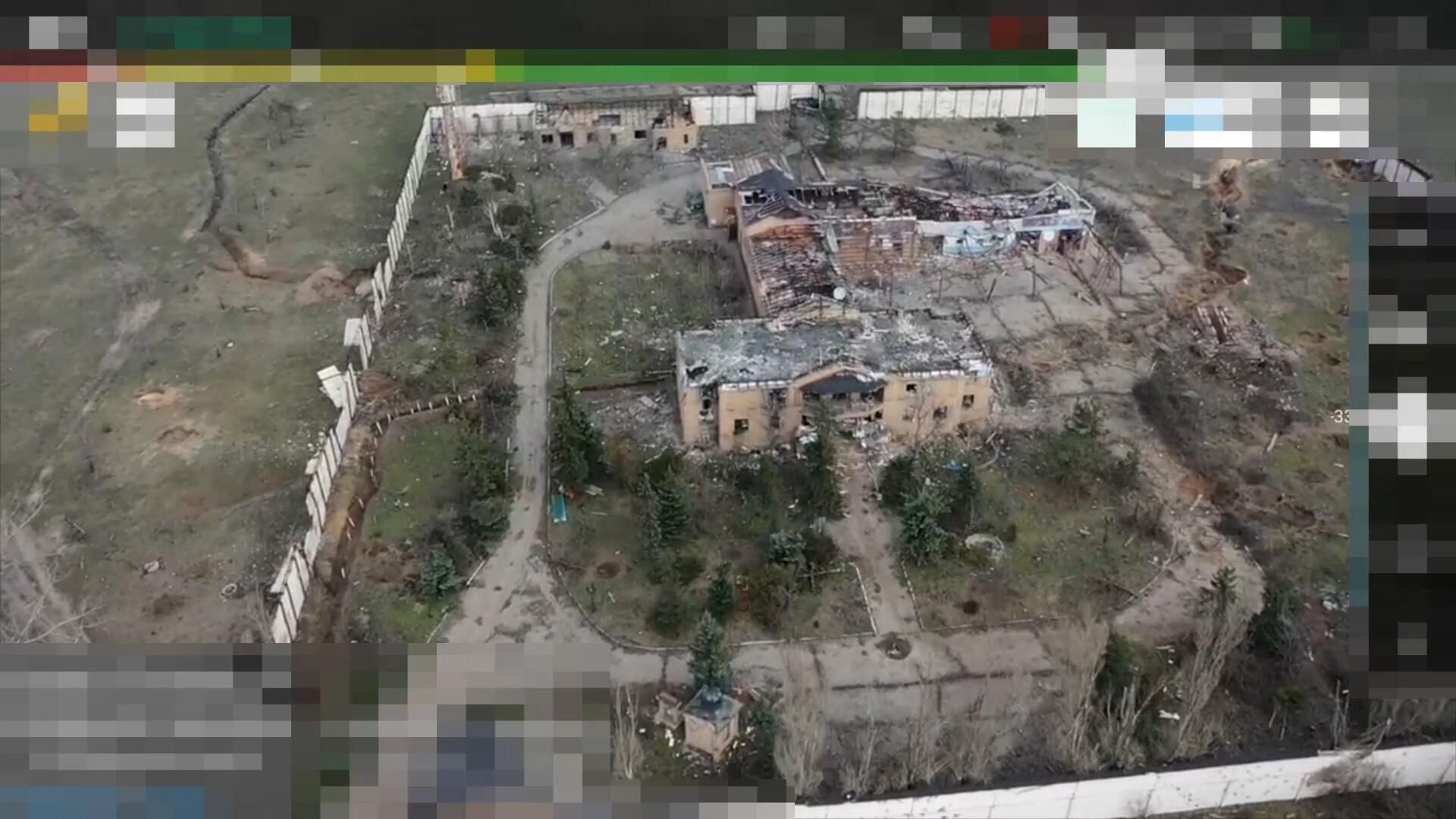 Кадры украинских позиций с базой беспилотников в селе Красногоровка в ДНР Кадры украинских позиций с базой беспилотников в селе Красногоровка в ДНР - РИА Новости, 1920, 12.04.2023