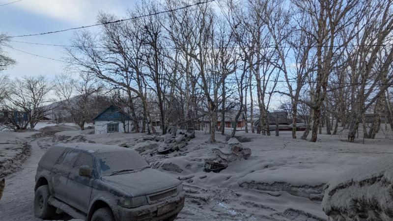Последствия извержения вулкана Шивелуч на Камчатке Последствия извержения вулкана Шивелуч на Камчатке - РИА Новости, 1920, 12.04.2023