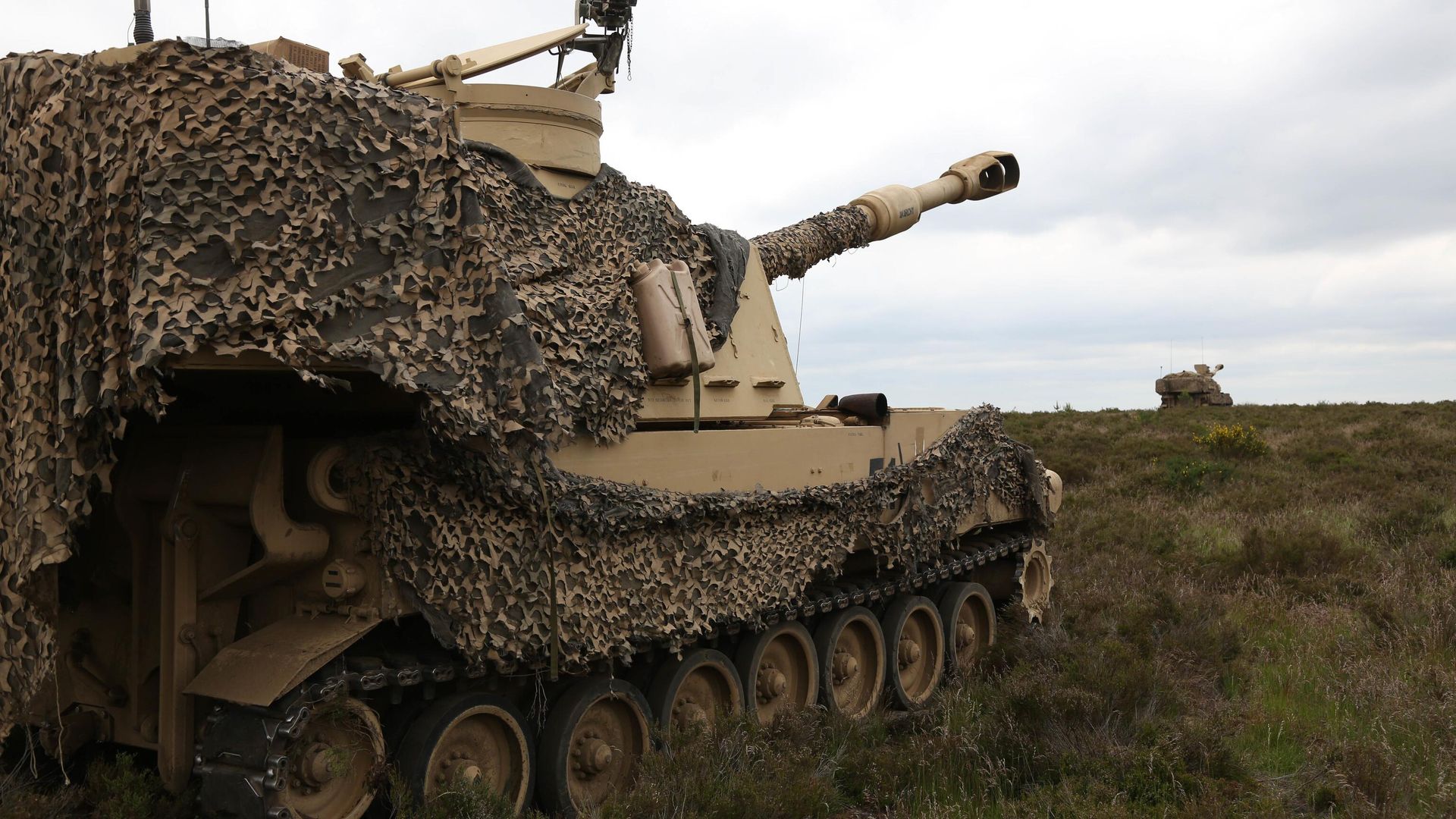 Cамоходная артиллерийская установка M109 Cамоходная артиллерийская установка M109 - РИА Новости, 1920, 02.05.2023