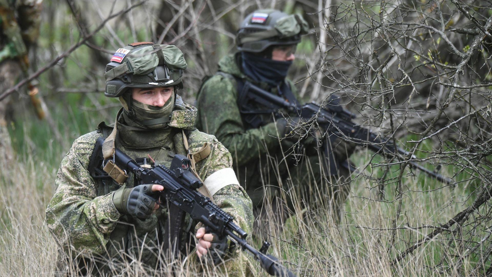 Военнослужащие в зоне проведения спецоперации Военнослужащие в зоне проведения спецоперации - РИА Новости, 1920, 23.05.2023