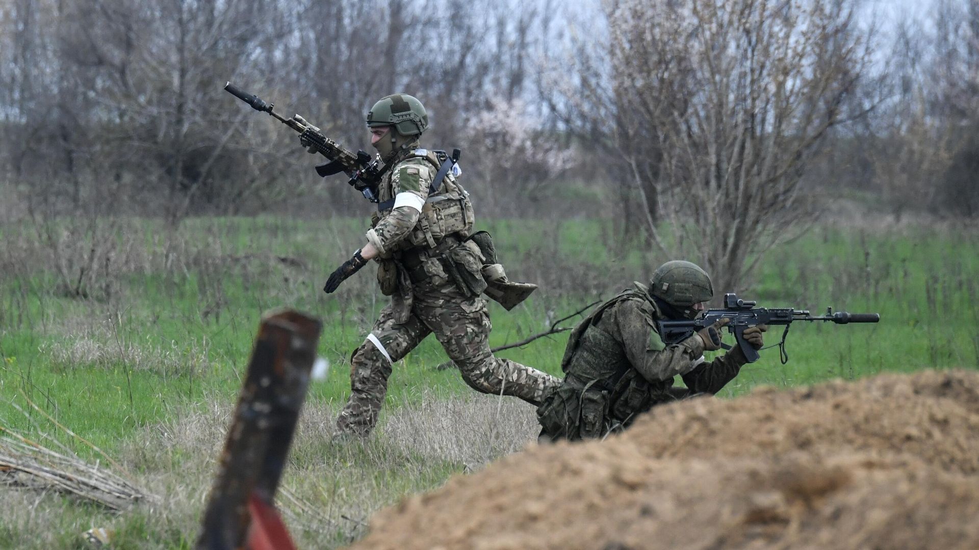 Военнослужащие подразделения ВДВ Военнослужащие подразделения ВДВ - РИА Новости, 1920, 12.05.2023