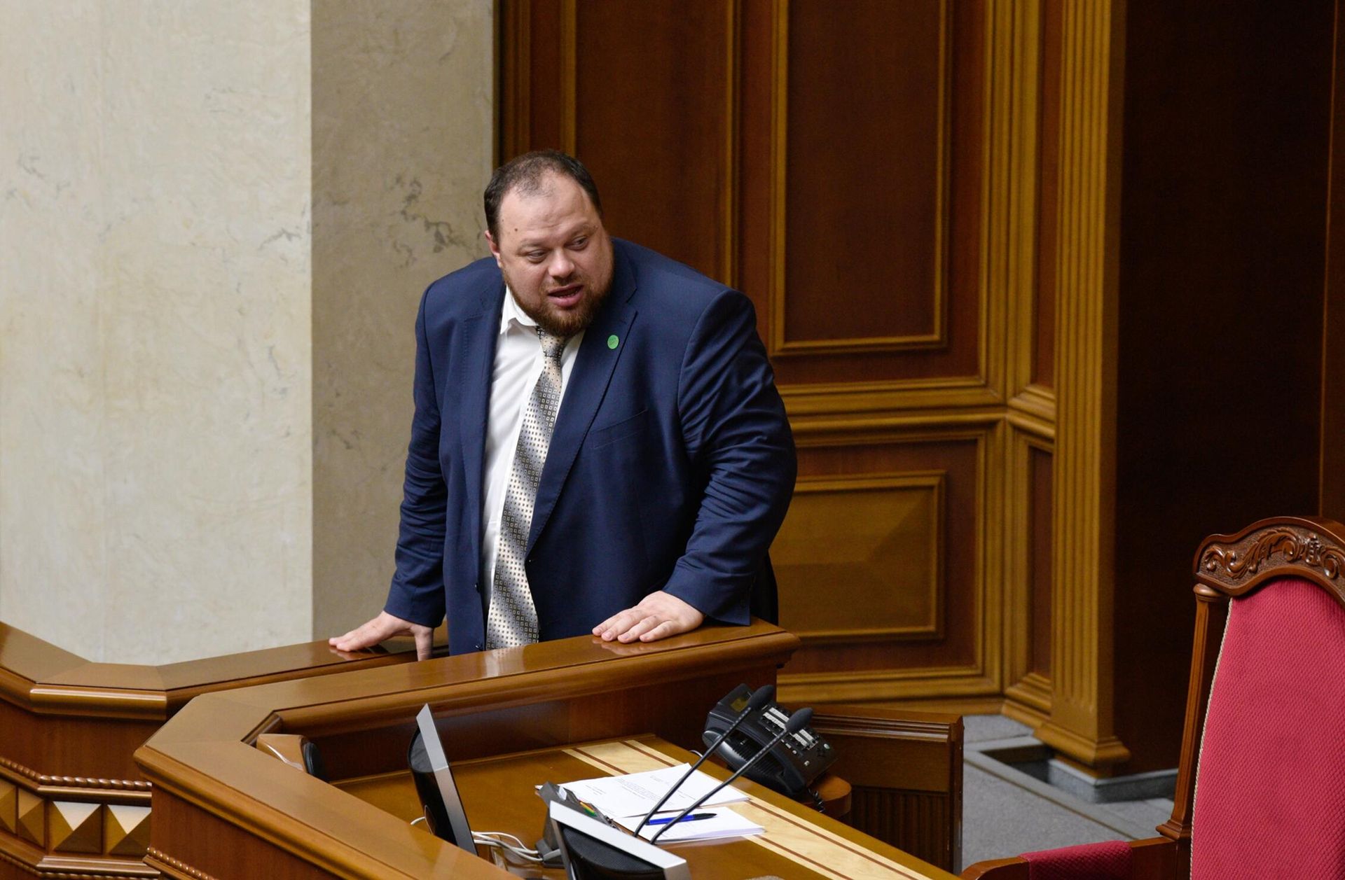 Первый заместитель председателя Верховной рады Украины Руслан Стефанчук Первый заместитель председателя Верховной рады Украины Руслан Стефанчук - РИА Новости, 1920, 04.04.2025