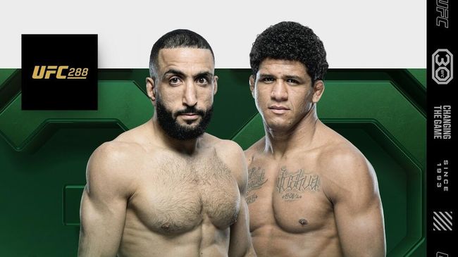 Афиша боя Мухаммада против Бернса на UFC 288 Афиша боя Мухаммада против Бернса на UFC 288