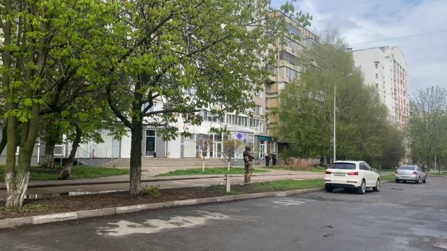 Место обнаружения боеприпаса в Белгороде Место обнаружения боеприпаса в Белгороде