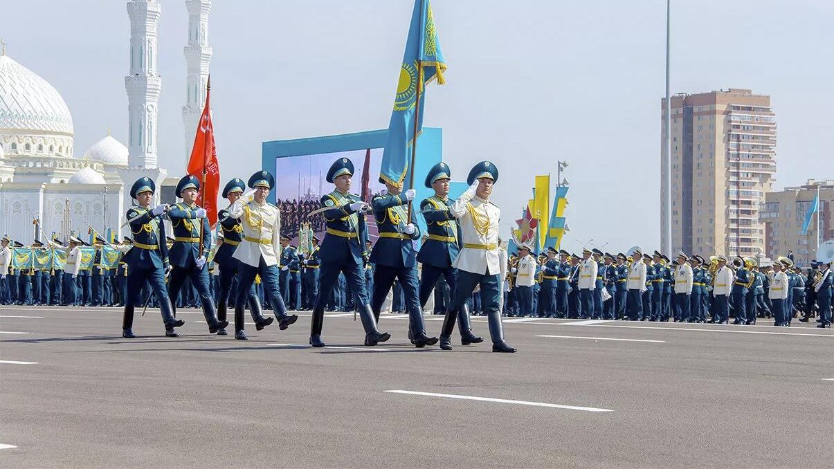 Военный парад в Астане Военный парад в Астане - РИА Новости, 1920, 24.04.2023