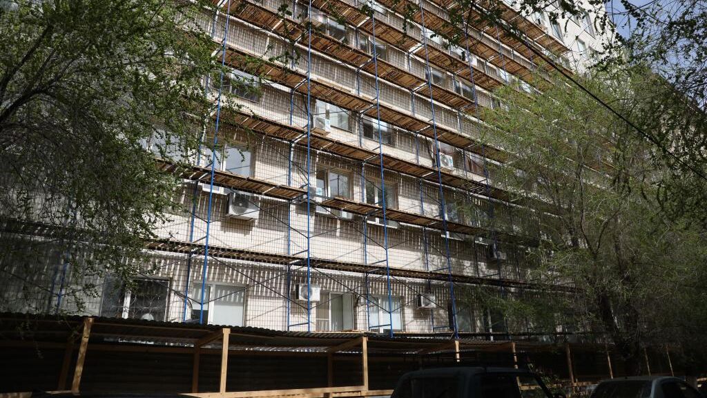 Работы по капитальному ремонту фасада и кровли главного учебного корпуса Волгоградского государственного медицинского университета Работы по капитальному ремонту фасада и кровли главного учебного корпуса Волгоградского государственного медицинского университета - РИА Новости, 1920, 25.04.2023