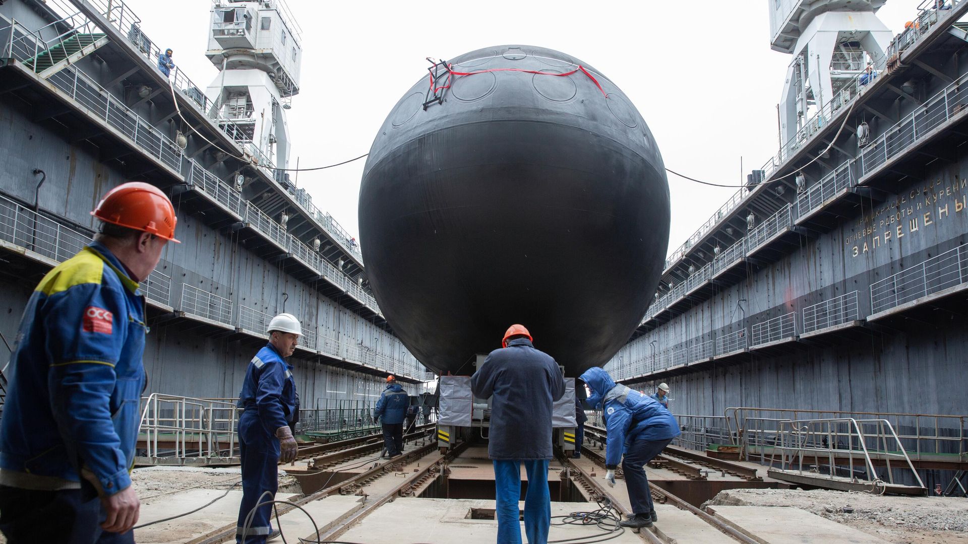 Дизель-электрическая подводная лодка Можайск проекта 636 Дизель-электрическая подводная лодка Можайск проекта 636 - РИА Новости, 1920, 28.11.2023