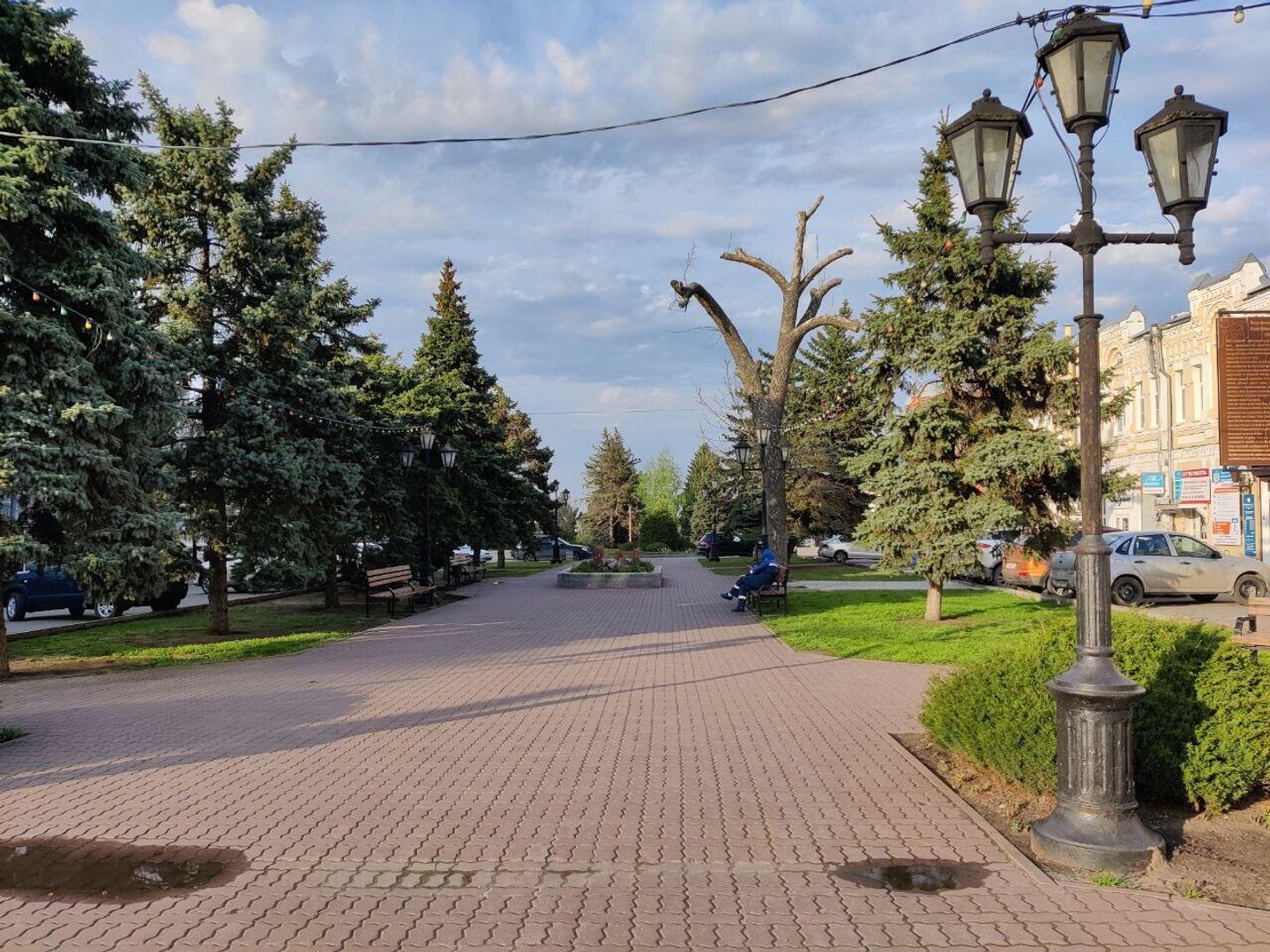 Бульвар в Азове