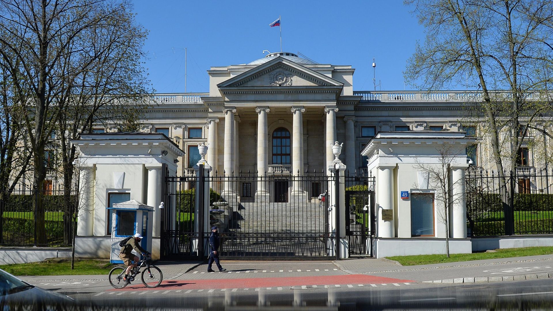 Здание посольства РФ в Варшаве Здание посольства РФ в Варшаве - РИА Новости, 1920, 27.05.2024