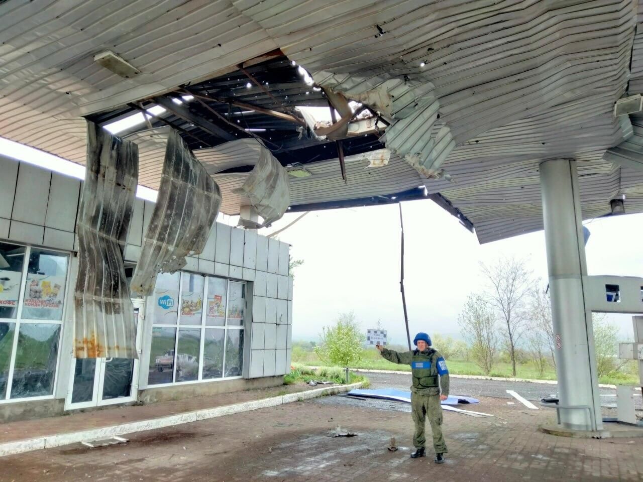 Последствия обстрела Брянки в ЛНР Последствия обстрела Брянки в ЛНР - РИА Новости, 1920, 29.04.2023