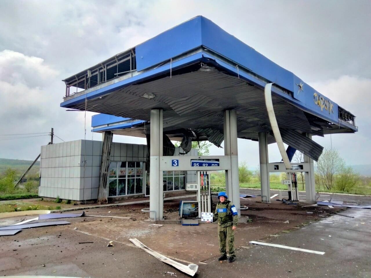 Последствия обстрела Брянки в ЛНР Последствия обстрела Брянки в ЛНР - РИА Новости, 1920, 29.04.2023