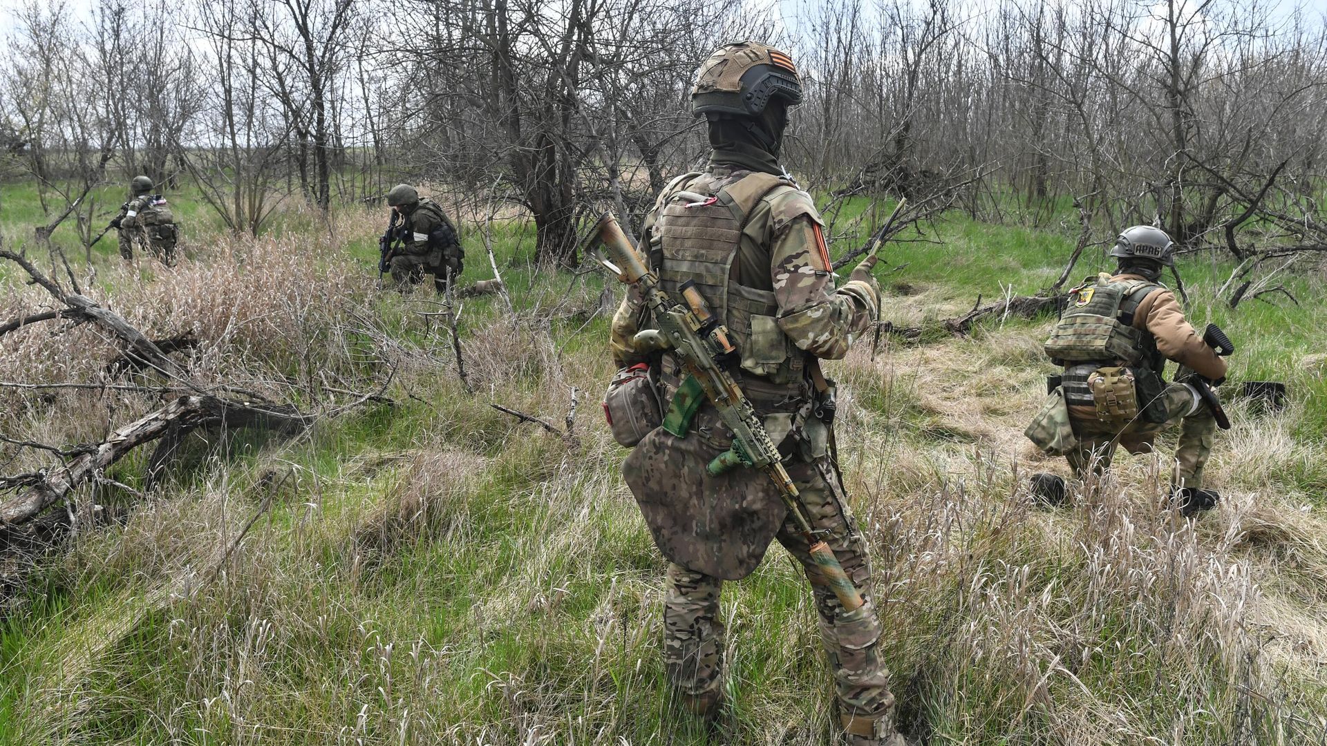 Военнослужащие подразделения ВДВ в зоне проведения СВО Военнослужащие подразделения ВДВ в зоне проведения СВО - РИА Новости, 1920, 23.10.2023