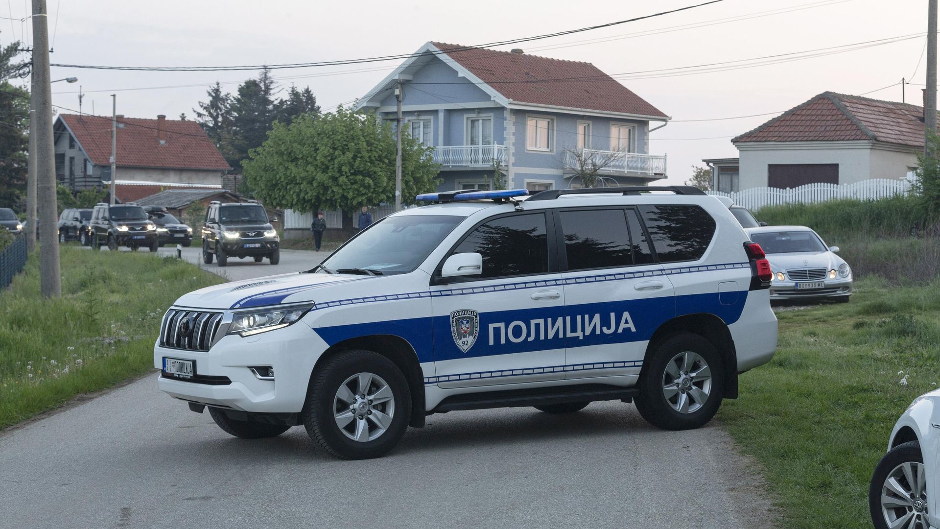 Полиция Сербии на территории общины Младеновац Полиция Сербии на территории общины Младеновац - РИА Новости, 1920, 05.05.2023