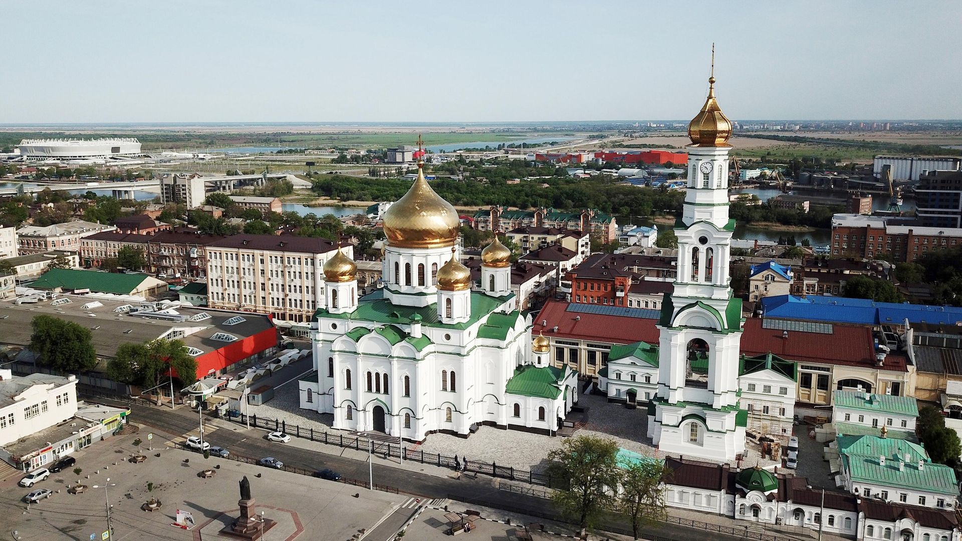 Собор Рождества Пресвятой Богородицы в Ростове-на-Дону Собор Рождества Пресвятой Богородицы в Ростове-на-Дону - РИА Новости, 1920, 10.11.2023
