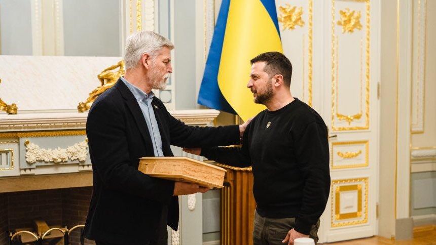 Фотография, опубликованная в соцсетях президента Чехии Петра Павела Фотография, опубликованная в соцсетях президента Чехии Петра Павела - РИА Новости, 1920, 05.05.2023