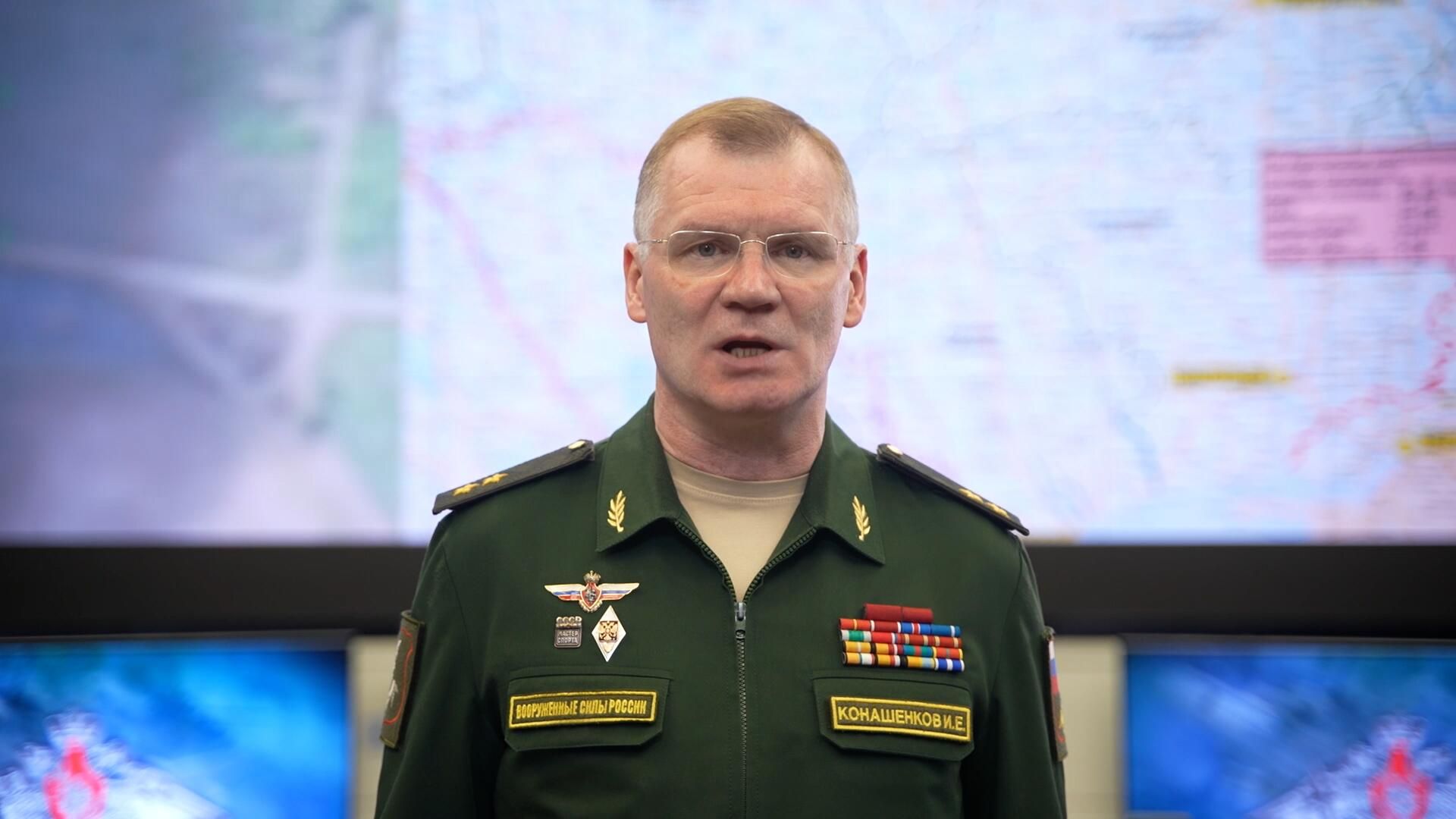 Конашенков об уничтожении моста в ДНР, по которому ВСУ пытались перебросить резервы Конашенков об уничтожении моста в ДНР, по которому ВСУ пытались перебросить резервы - РИА Новости, 1920, 05.05.2023
