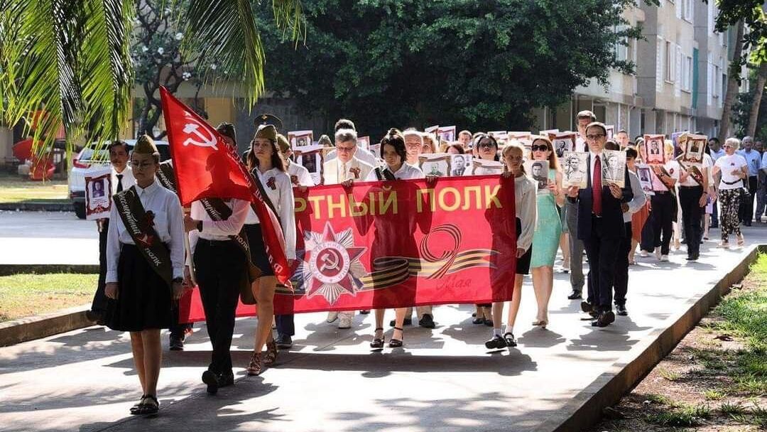 Патриотические мероприятия, посвященные предстоящему празднованию 78-й годовщины Победы в Великой Отечественной войне при Посольстве России в Камбодже Патриотические мероприятия, посвященные предстоящему празднованию 78-й годовщины Победы в Великой Отечественной войне при Посольстве России в Камбодже - РИА Новости, 1920, 05.05.2023