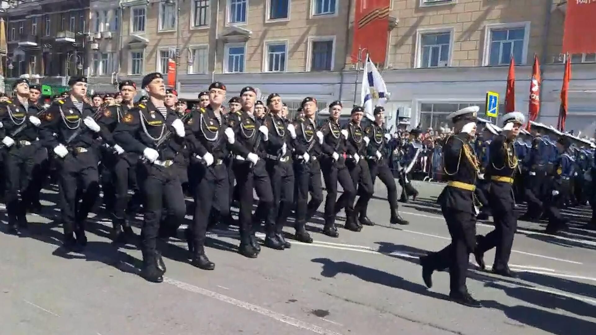 Парад Победы во Владивостоке Парад Победы во Владивостоке - РИА Новости, 1920, 09.05.2023