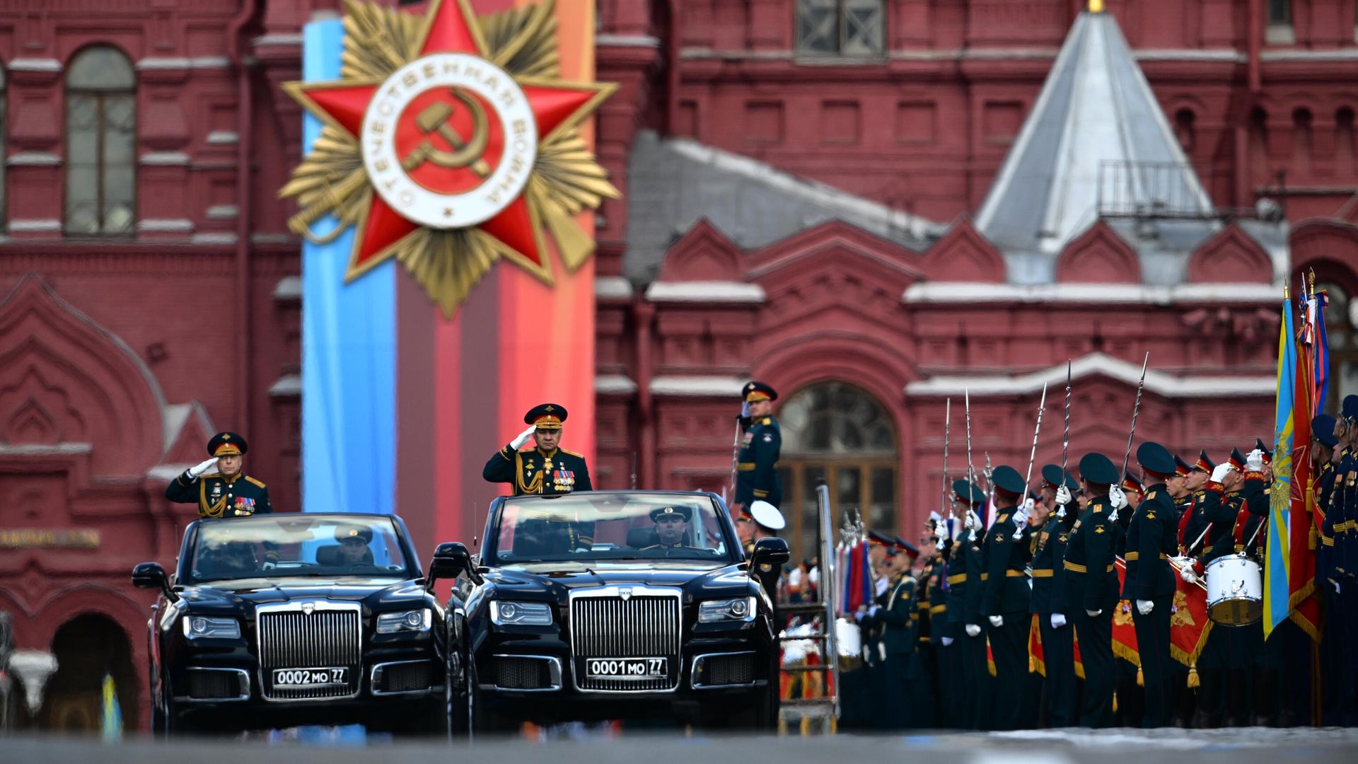 Военный парад, посвящённый 78-й годовщине Победы в Великой Отечественной войне Военный парад, посвящённый 78-й годовщине Победы в Великой Отечественной войне - РИА Новости, 1920, 09.05.2023
