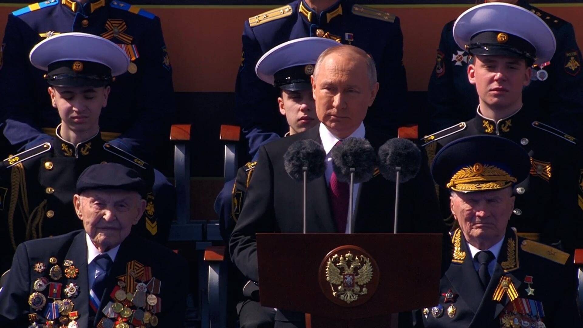 Выступление Владимира Путина на Параде Победы Выступление Владимира Путина на Параде Победы - РИА Новости, 1920, 09.05.2023