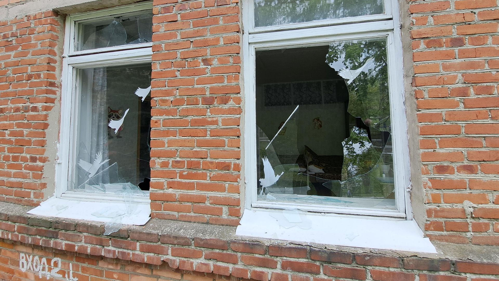 Окна после повреждения в результате обстрела со стороны ВСУ Окна после повреждения в результате обстрела со стороны ВСУ - РИА Новости, 1920, 23.01.2024
