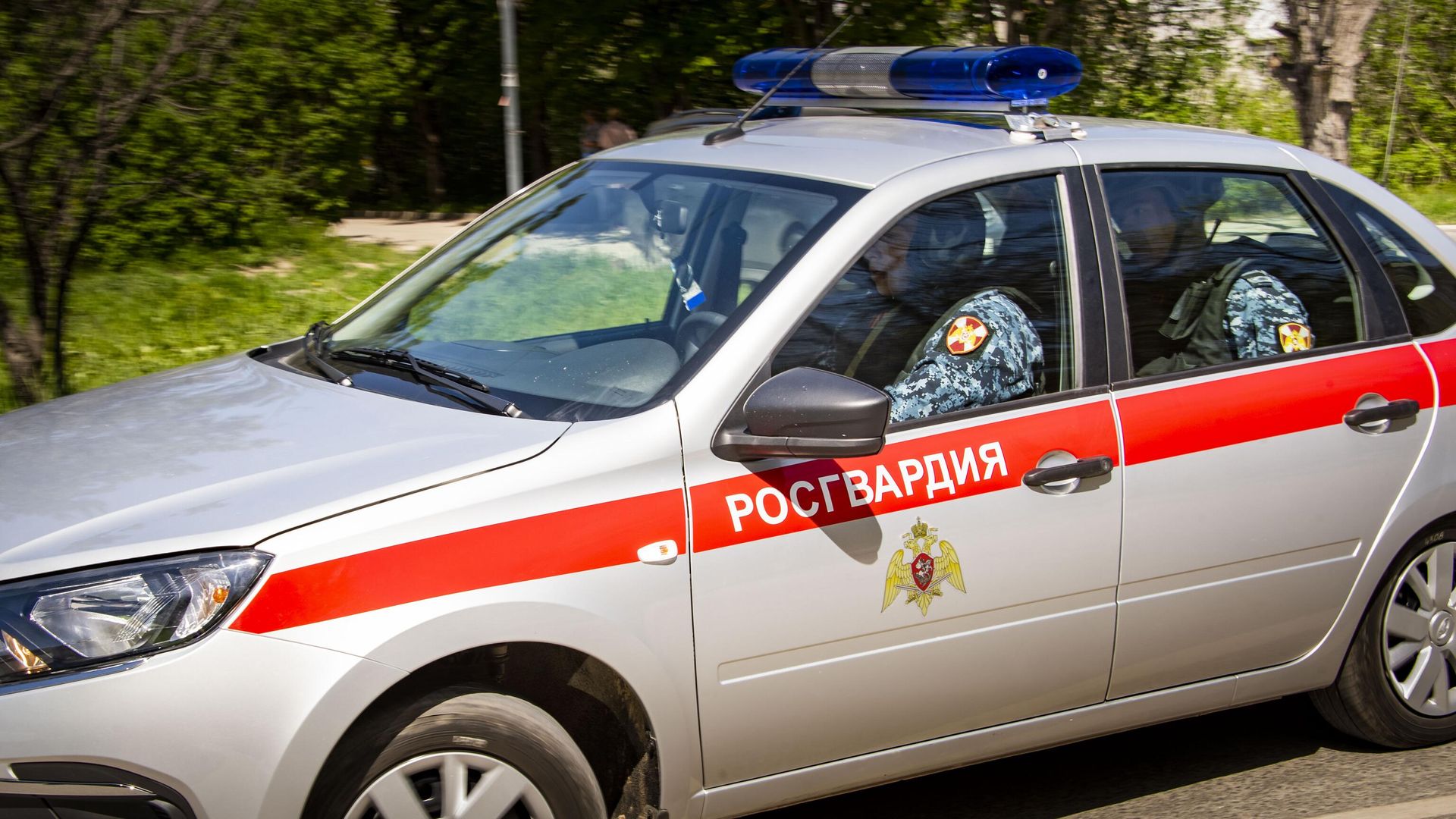 Патрульная машина Росгвардии Патрульная машина Росгвардии - РИА Новости, 1920, 03.06.2023