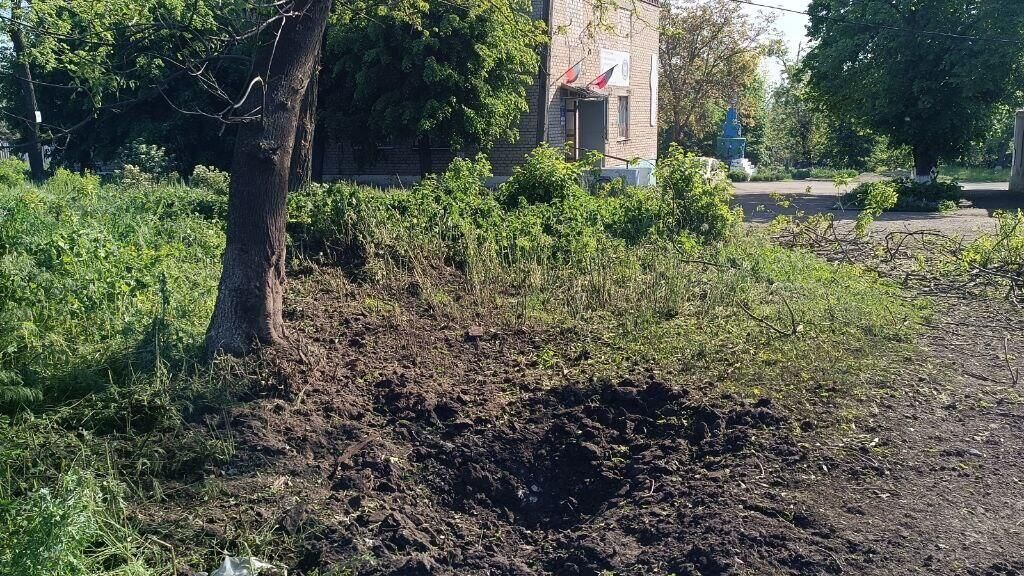 Последствия обстрела поселка Зайцево со стороны ВСУ Последствия обстрела поселка Зайцево со стороны ВСУ - РИА Новости, 1920, 06.08.2023