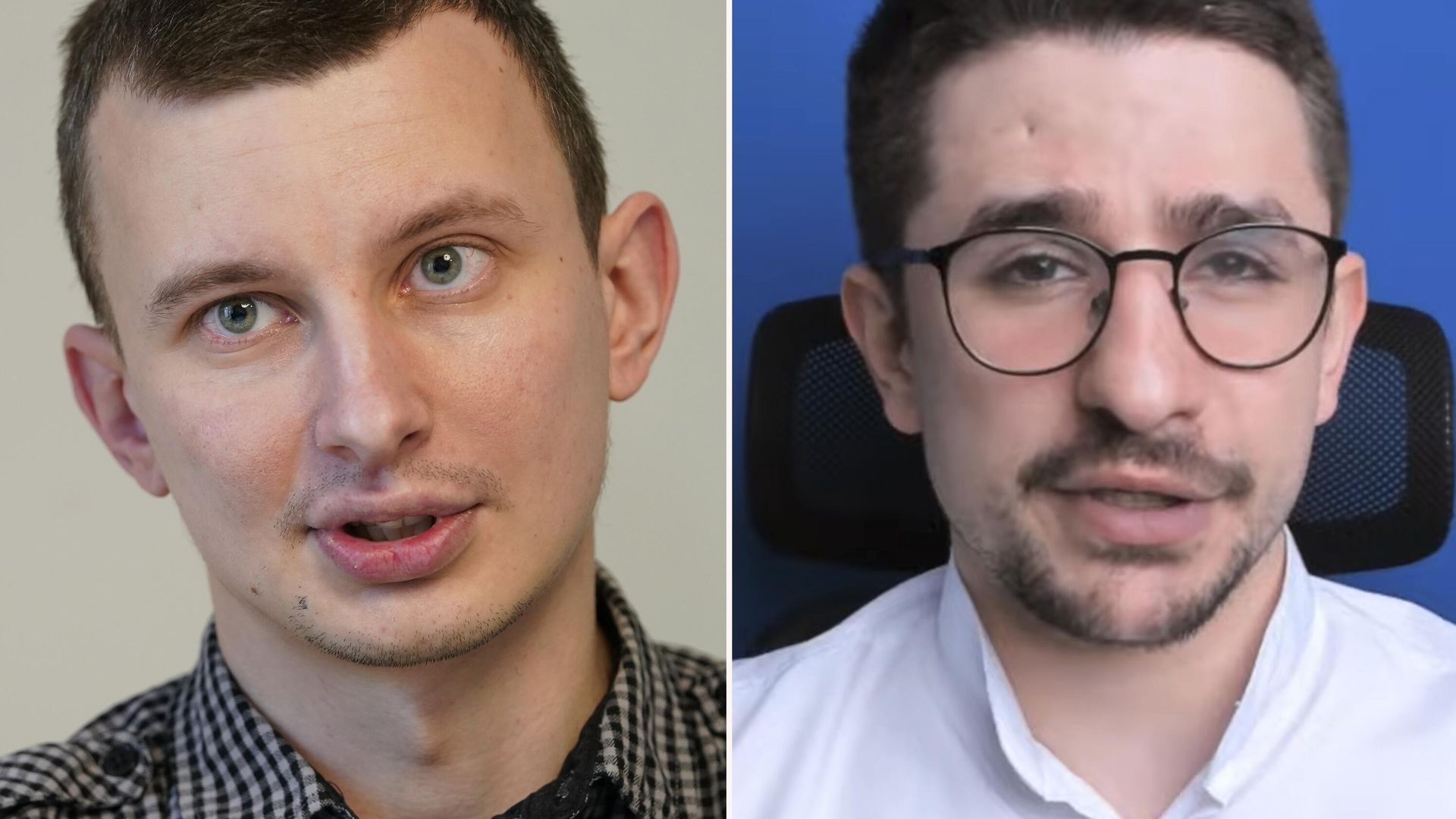 Основатель Conflict Intelligence Team Руслан Карпук* и блогер Майкл Наки* - РИА Новости, 1920, 17.05.2023