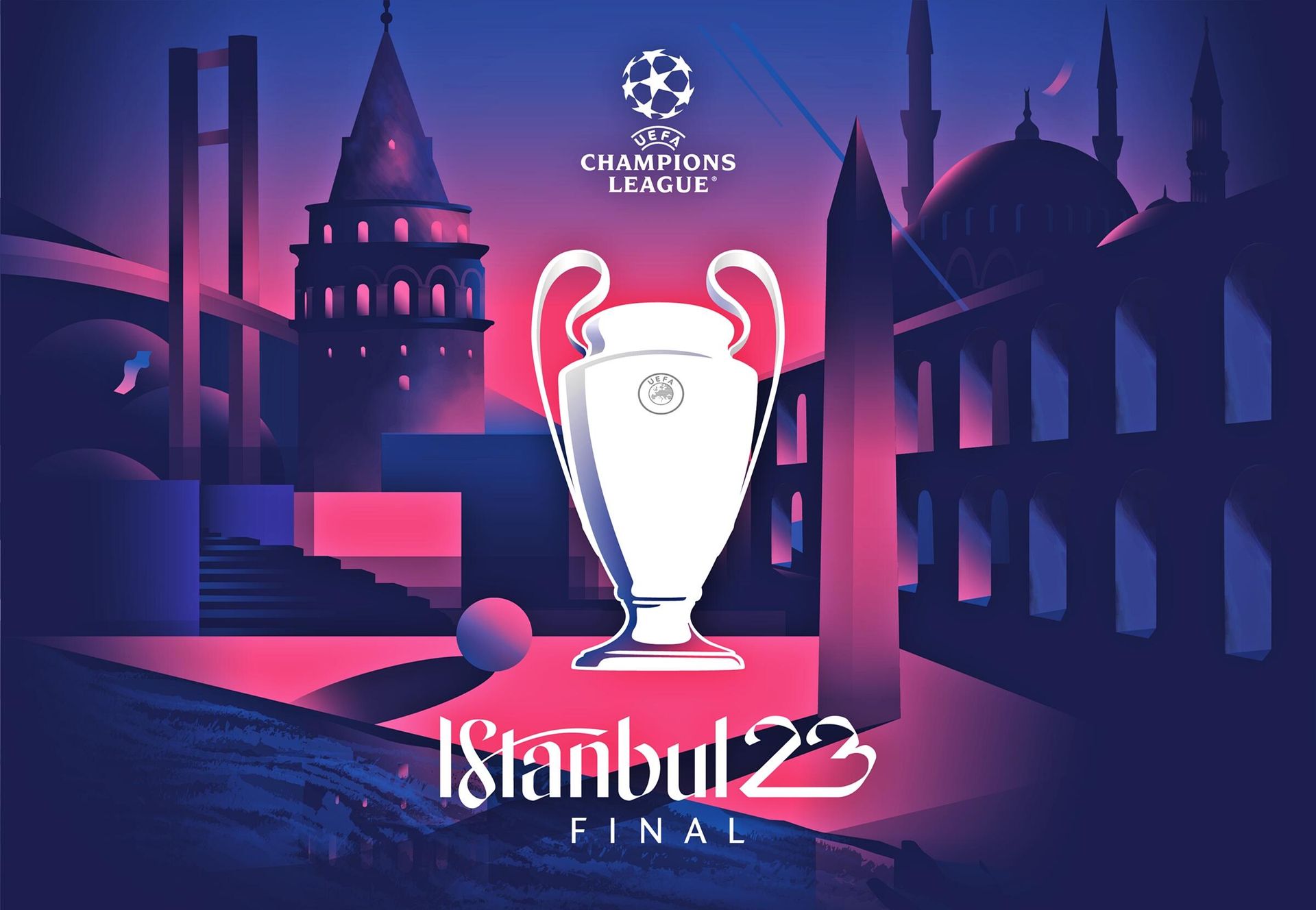 Афиша финала Лиги чемпионов УЕФА сезона-2022/23 Афиша финала Лиги чемпионов УЕФА сезона-2022/23 - РИА Новости, 1920, 17.03.2023
