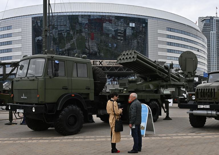 Военная техника на 11-й международной выставке вооружения и военной техники MILEX-2023 в Минске Военная техника на 11-й международной выставке вооружения и военной техники MILEX-2023 в Минске