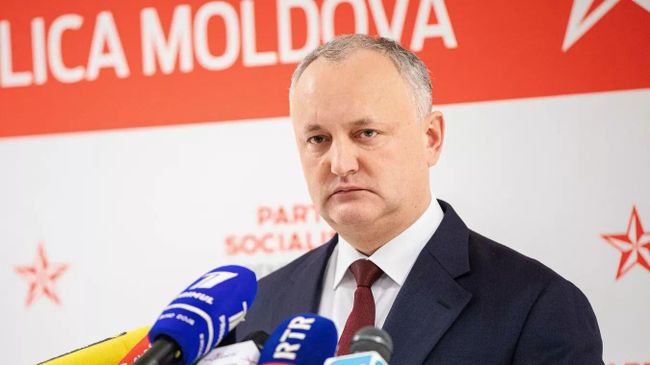Экс-президент Молдавии Игорь Додон