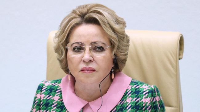 Председатель Совета Федерации России Валентина Матвиенко 