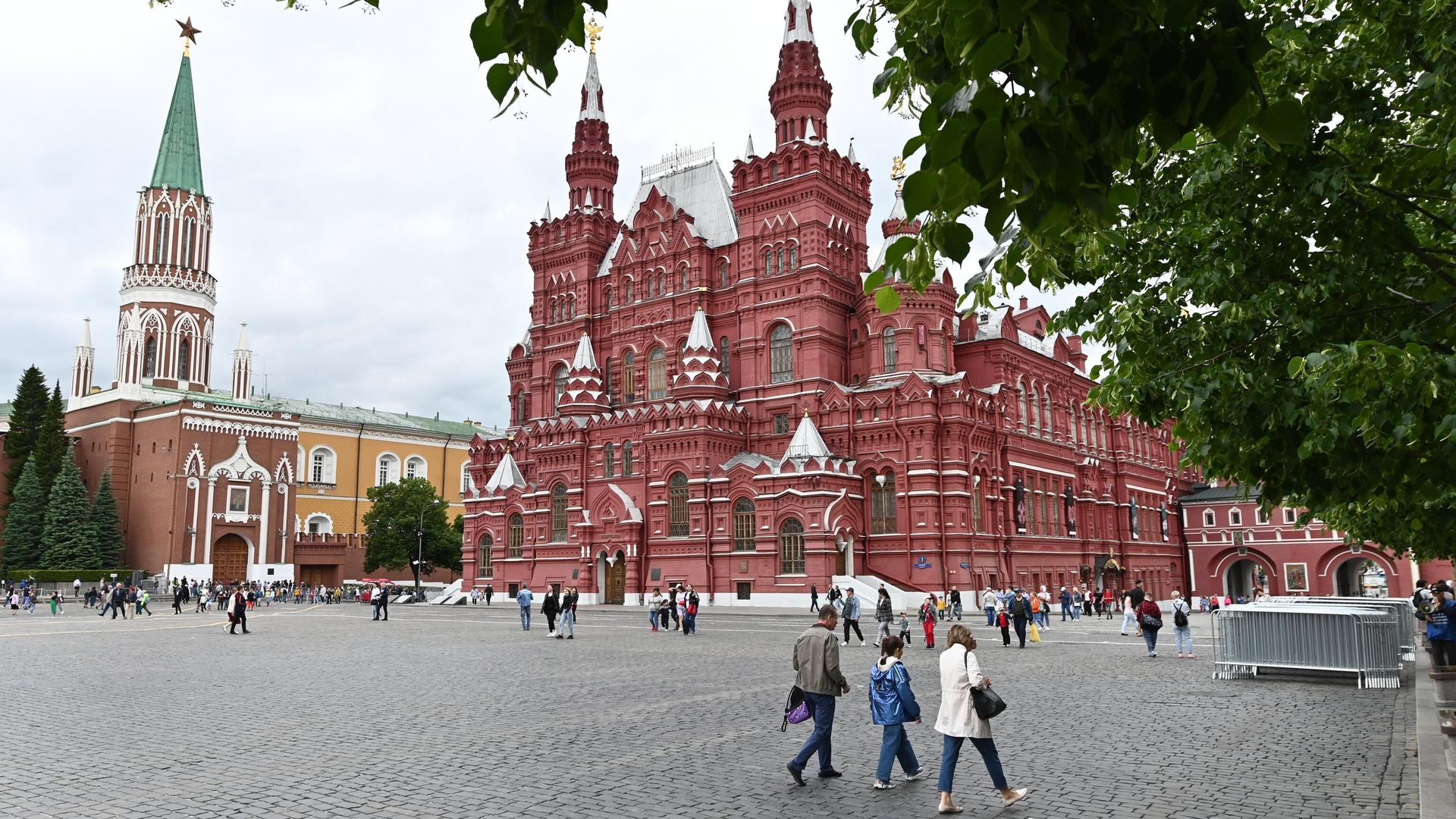 Здание Государственного исторического музея в Москве Здание Государственного исторического музея в Москве - РИА Новости, 1920, 19.05.2023
