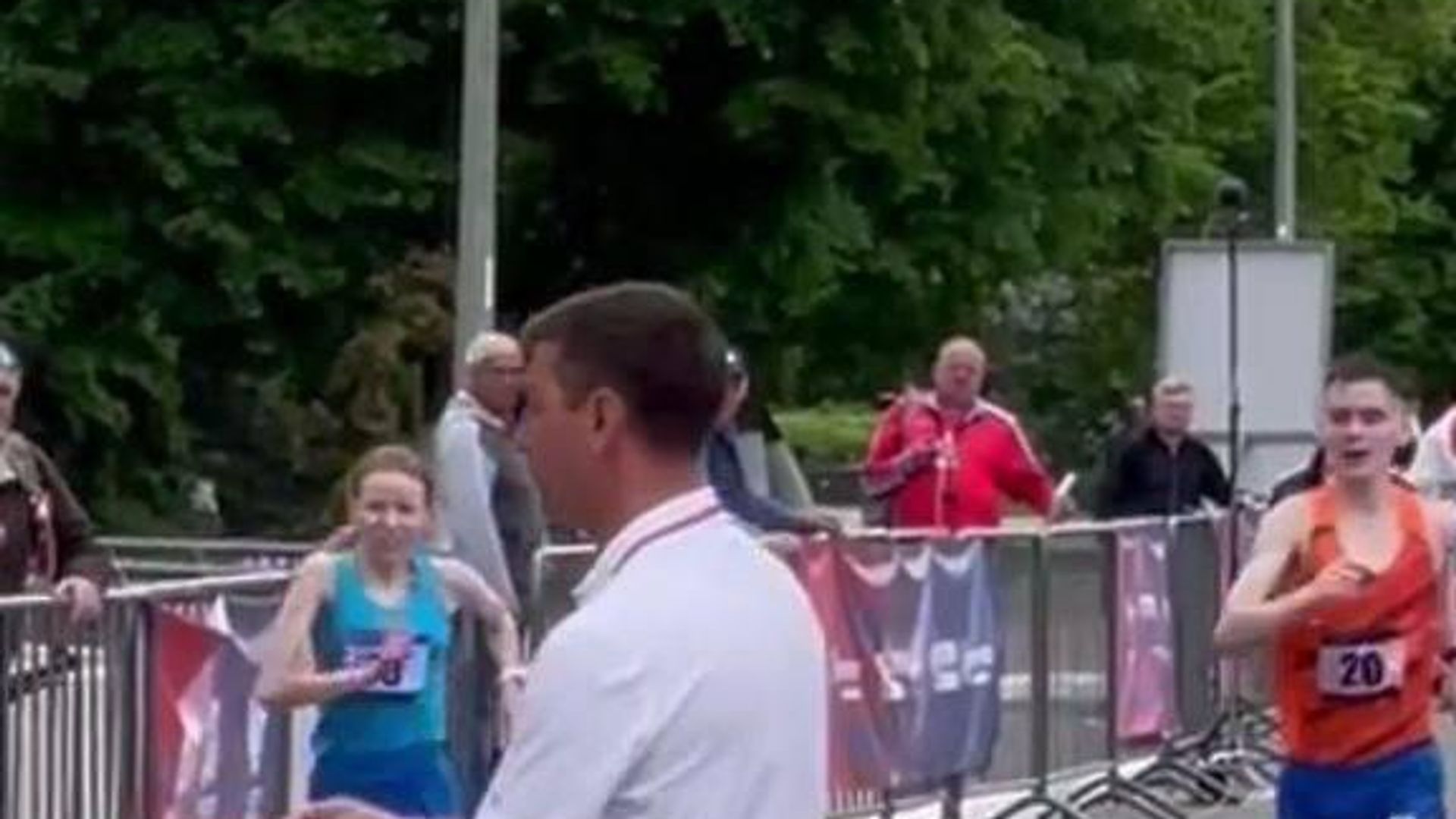 Скриншот с чемпионата России по спортивной ходьбе 2023 года Скриншот с чемпионата России по спортивной ходьбе 2023 года - РИА Новости, 1920, 22.05.2023