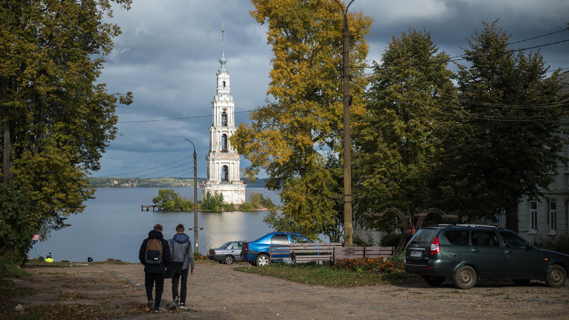 Жители в городе Калязин Тверской области Жители в городе Калязин Тверской области - РИА Новости, 1920, 17.04.2024