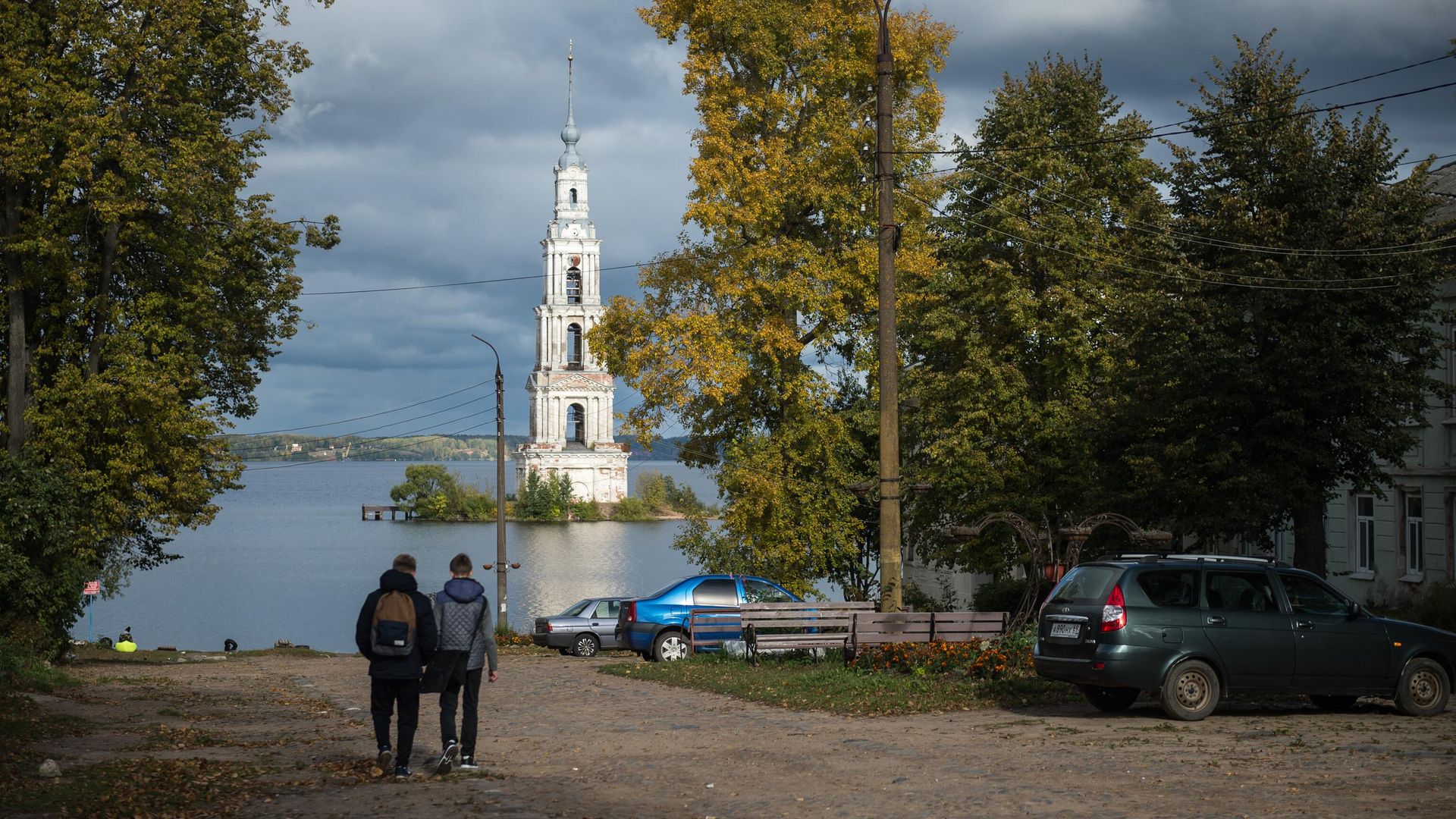 Жители в городе Калязин Тверской области - РИА Новости, 1920, 17.04.2024