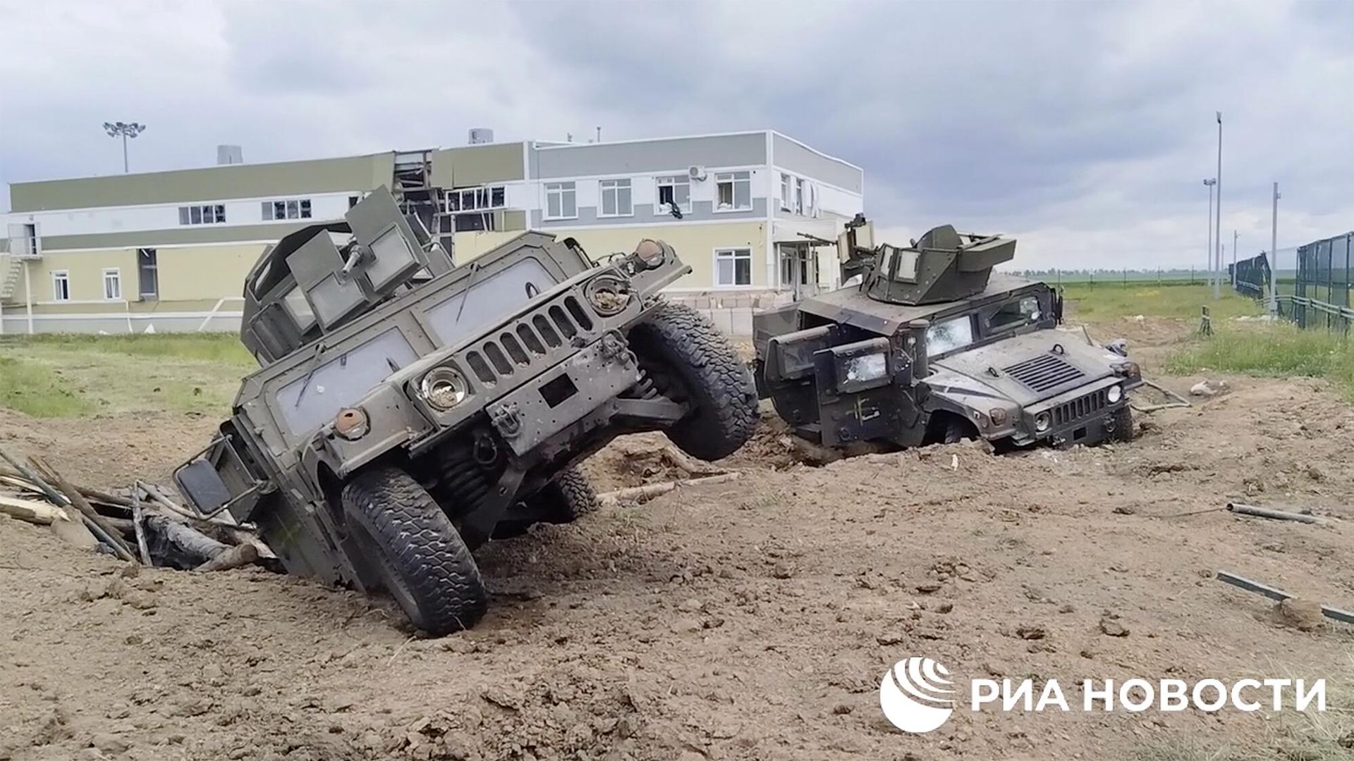 Поврежденная техника на месте уничтожения ДРГ в Белгородской области Поврежденная техника на месте уничтожения ДРГ в Белгородской области - РИА Новости, 1920, 24.05.2023