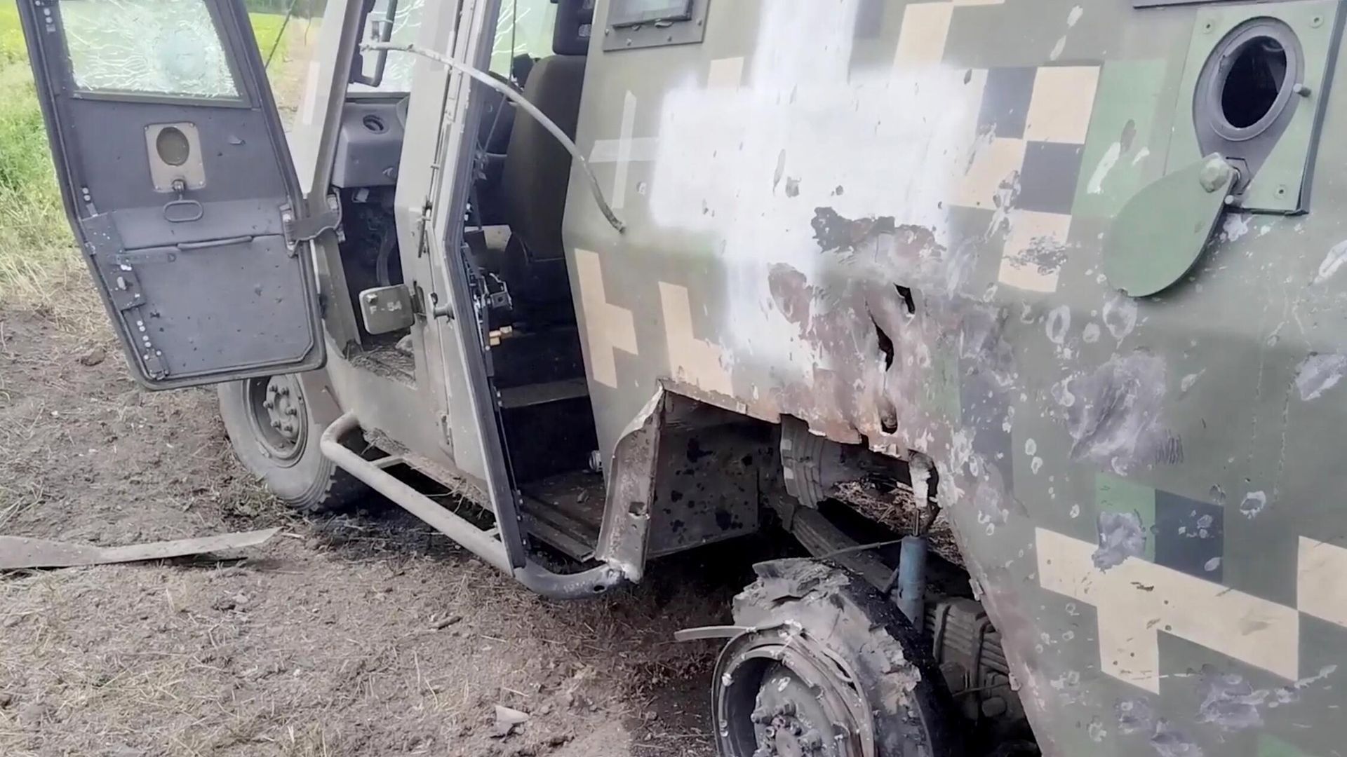 Поврежденная техника на месте ликвидации украинской ДРГ в Белгородской области Поврежденная техника на месте ликвидации украинской ДРГ в Белгородской области - РИА Новости, 1920, 24.05.2023