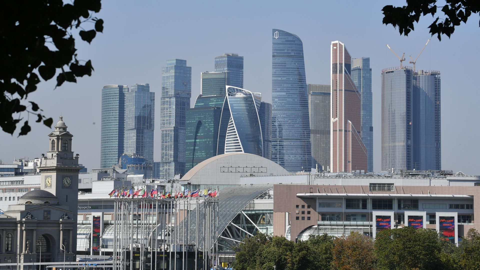Небоскребы делового центра Москва-сити Небоскребы делового центра Москва-сити - РИА Новости, 1920, 24.05.2023