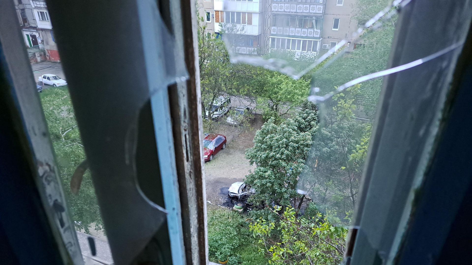 Последствия обстрела Горловки в ДНР со стороны ВСУ Последствия обстрела Горловки в ДНР со стороны ВСУ - РИА Новости, 1920, 28.05.2023
