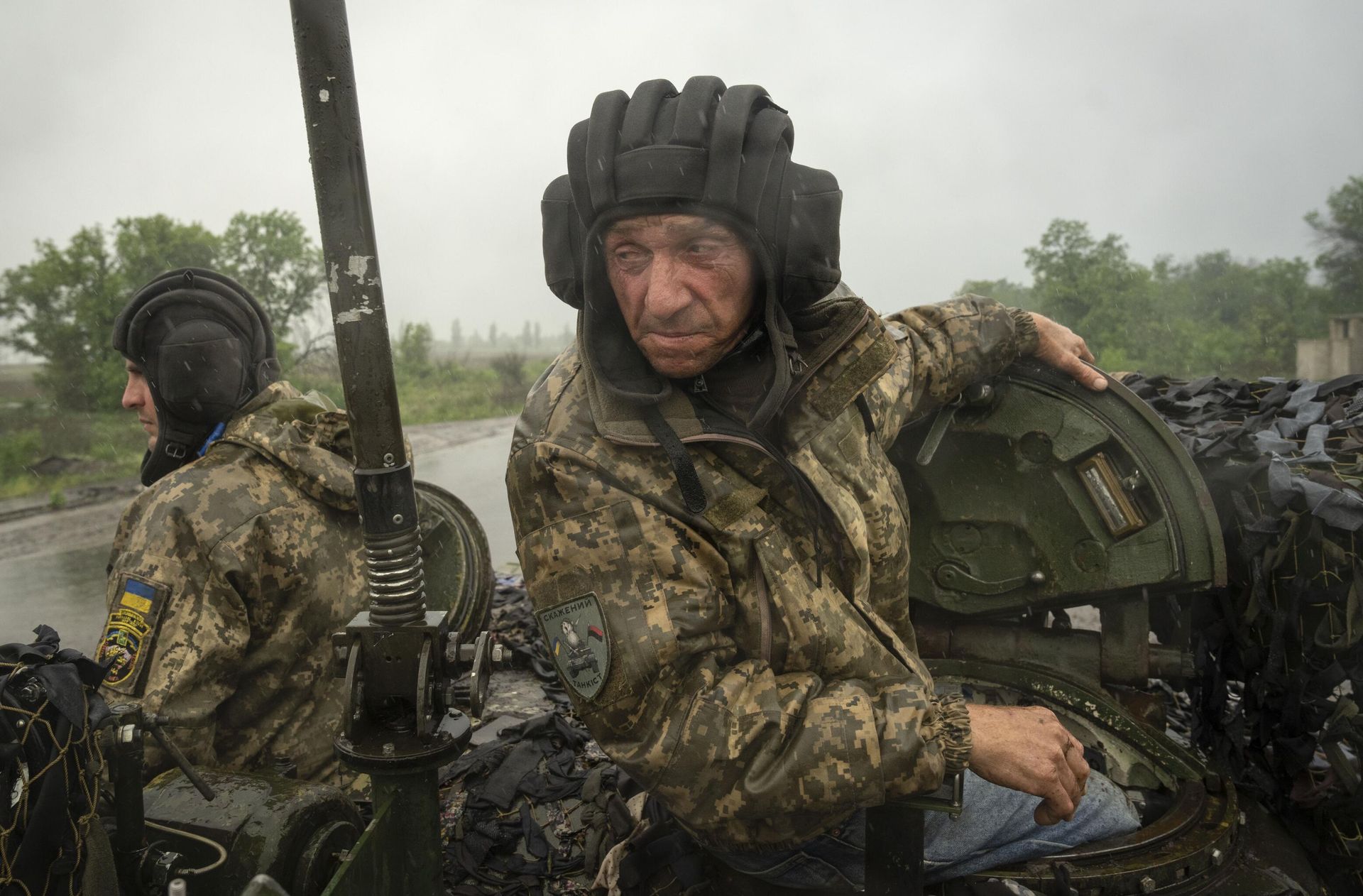 Украинские солдаты на танке под Артемовском Украинские солдаты на танке под Артемовском - РИА Новости, 1920, 18.08.2023