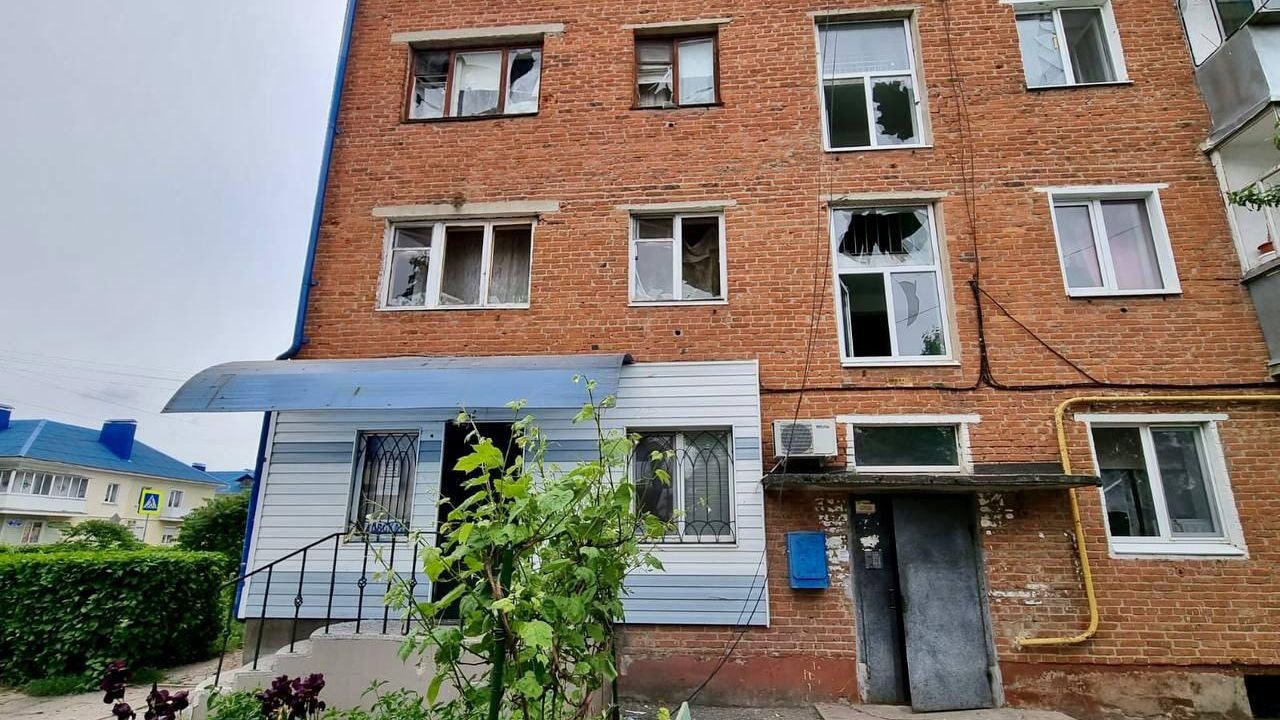 Последствия обстрела Шебекино Последствия обстрела Шебекино - РИА Новости, 1920, 28.05.2023