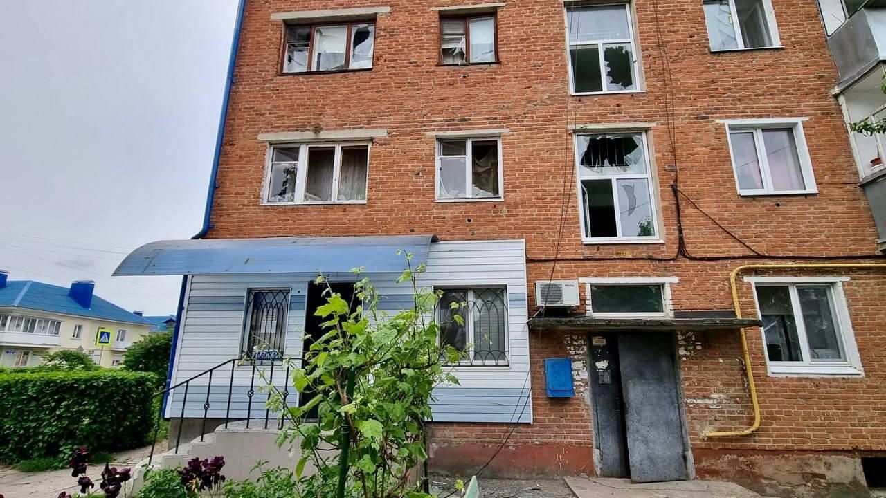 Последствия обстрела Шебекино Последствия обстрела Шебекино - РИА Новости, 1920, 05.06.2023