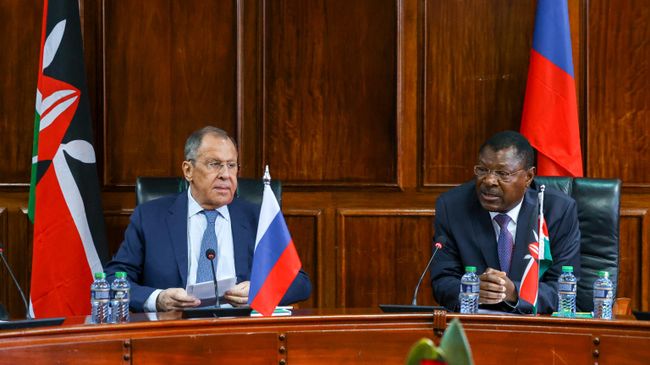 Министр иностранных дел России Сергей Лавров