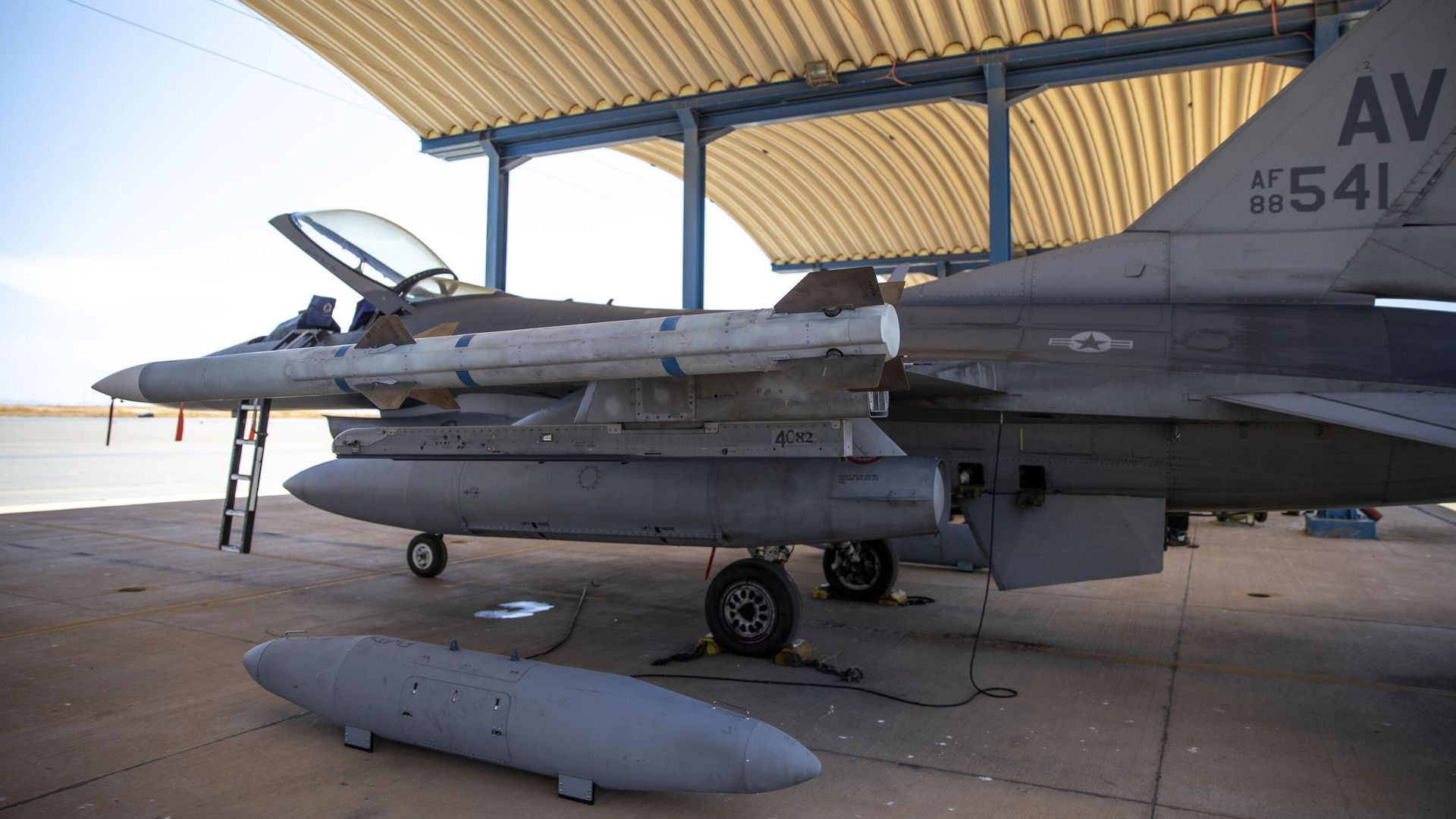 Американский истребитель F-16 Американский истребитель F-16 - РИА Новости, 1920, 26.06.2023