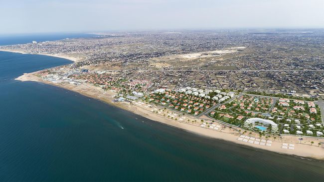Курортный комплекс Sea Breeze в пригороде Баку в Азербайджане