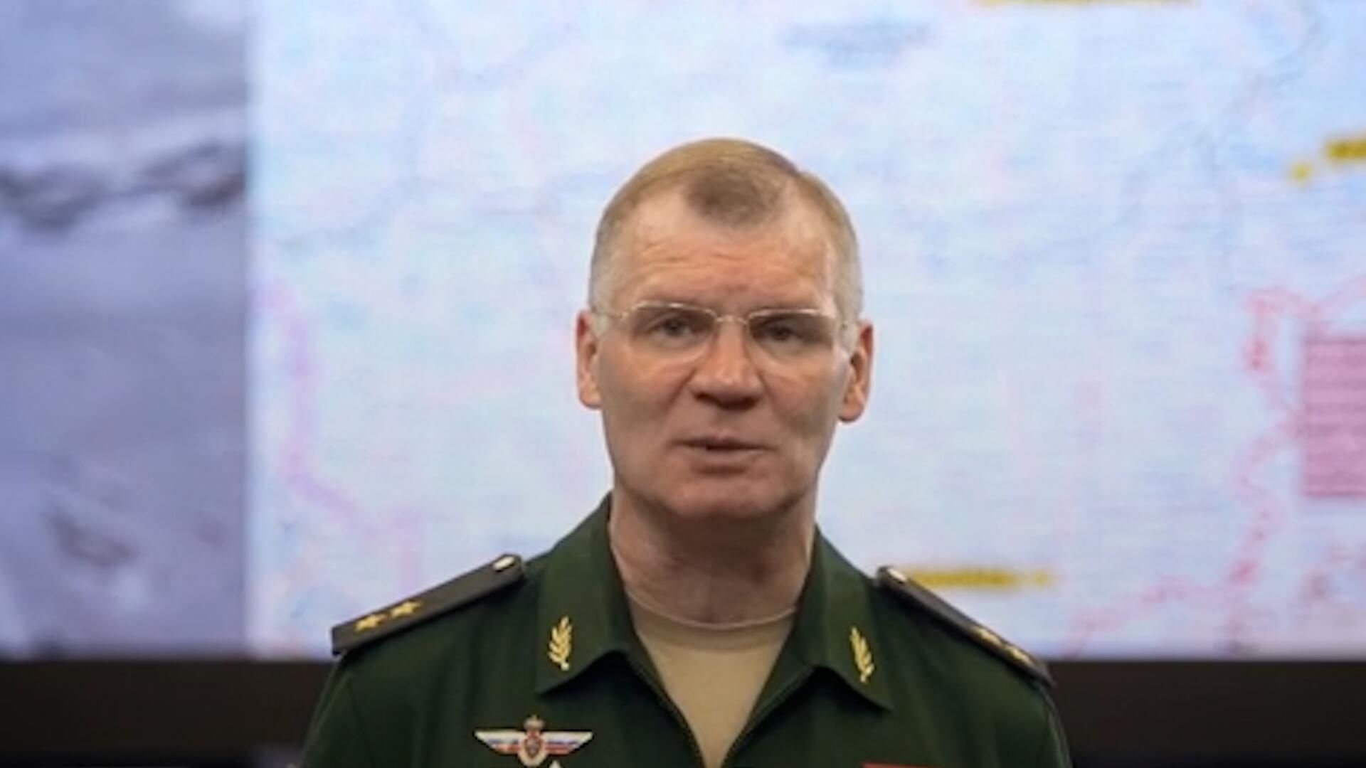 Конашенков: Нанесены групповые удары по центральным пунктам принятия решений Конашенков: Нанесены групповые удары по центральным пунктам принятия решений - РИА Новости, 1920, 30.05.2023