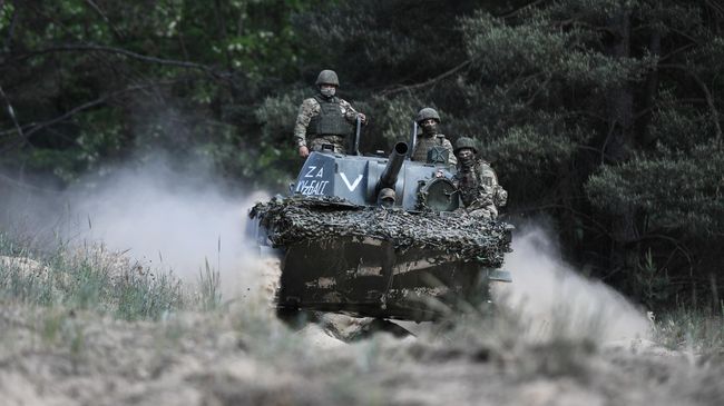Военнослужащие ВС РФ в зоне специальной военной операции