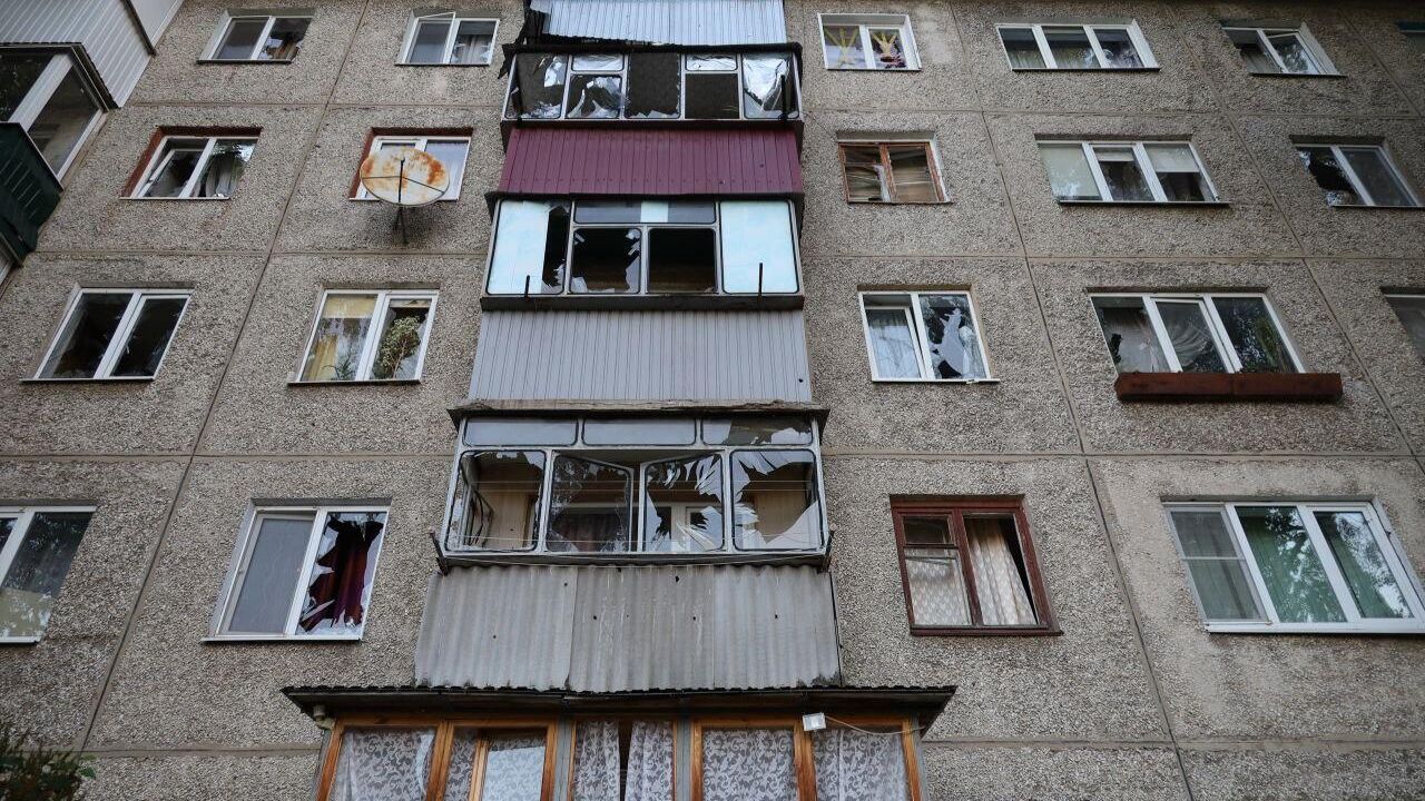Последствия обстрела Шебекино Последствия обстрела Шебекино - РИА Новости, 1920, 02.06.2023