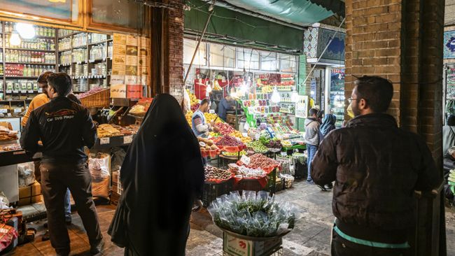 Рынок в Тегеране Рынок в Тегеране